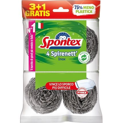 Spontex Spiral Steel Silver