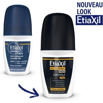 Etiaxil Men Anti-Perspirant Deodorant 48H Control Roll-On 50Ml - Image 3