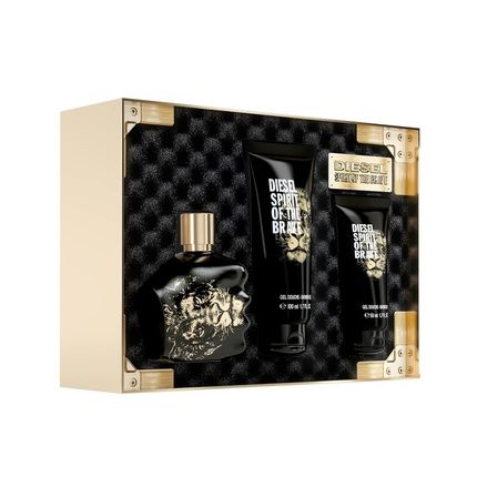 Diesel Spirit Of The Brave Men'S Gift Set Eau De Toilette Spray Cologne 4.2 Fl
