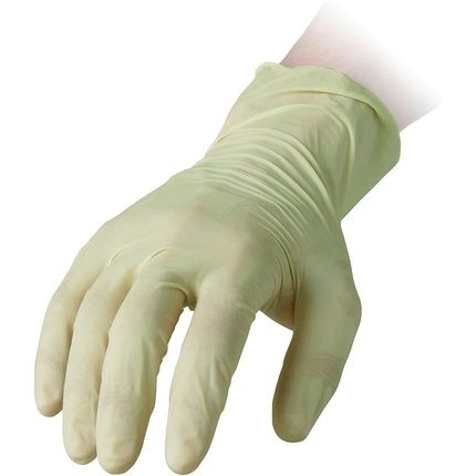 Reflexx R46 Latex Powder-Free Gloves S Amber