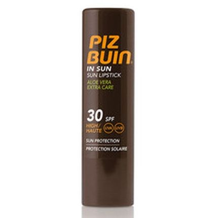 Piz Buin Aloe Vera Lipstick Spf 30 Moisturizing Lip Balm With Aloe Vera 49G