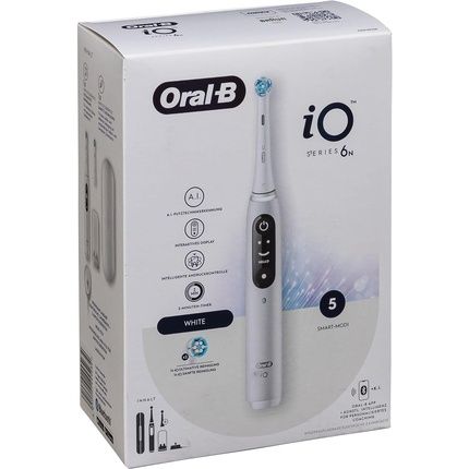 Oral-B Io Series 6 White Jas22 Electric Toothbrush