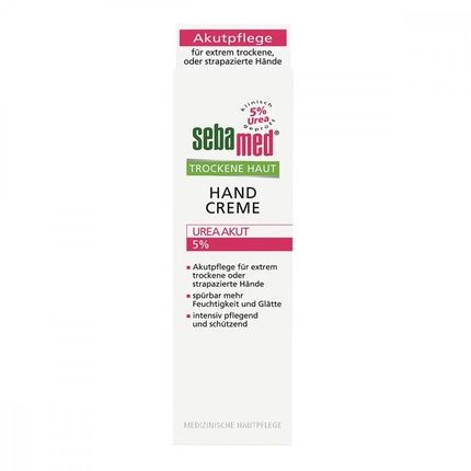 Sebamed Dry Skin Hand Cream Urea Akut 5% 75Ml - German Import