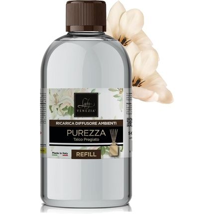 Room Fragrance Refill Bottle 500Ml - Long Lasting Aroma For Diffusers - Room Fragrance Oil Refill - Lady Venezia - Made In Italy