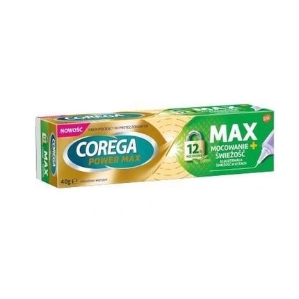 Corega Maximum Hold Denture Adhesive Cream - 40G