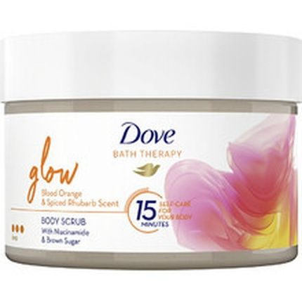 Dove Bath Therapy Glow Body Scrub 295 Ml