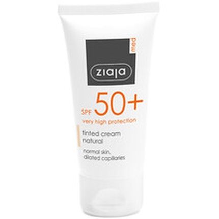 Tinted Cream For Normal Skin Spf 50+ Natural Shade 50 Ml