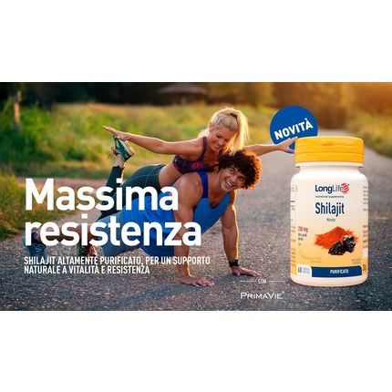 Longlife Shilajit Titrated With 50% Fulvic Acids And 10% Primavie Urolithins