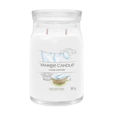 Yankee Candle Clean Cotton Scented Candle 567G