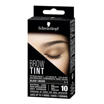 Schwarzkopf Brow Tint Black 11 Eyebrow Coloring