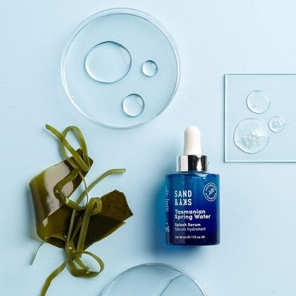 Sand & Sky Tasmanian Spring Water Splash Serum Hyaluronic Acid Serum For Face 30Ml