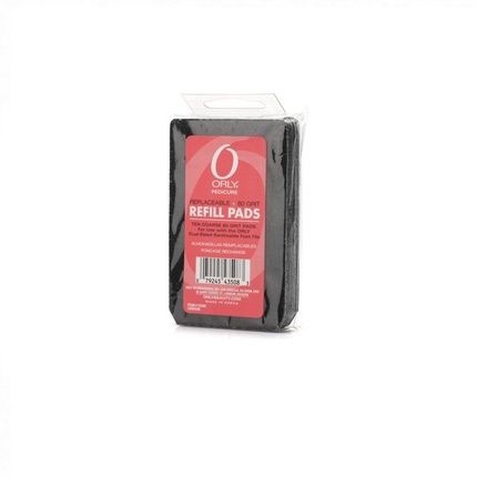 Orly Foot File Refill Pads 80 Grit - Pack Of 10