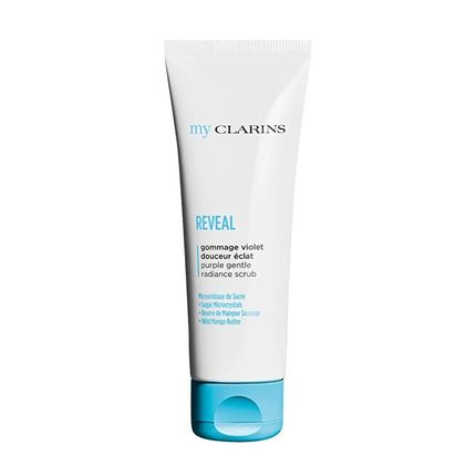 Clarins Purple Gentle Radiance Scrub 50 Ml Gentle Skin Peeling Reveal