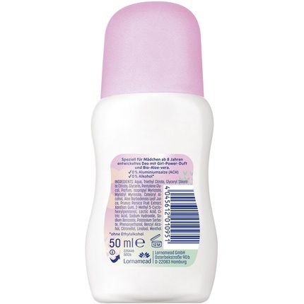 Cd Girl Deodorant Roll-On My First Deodorant With Organic Aloe Vera Extract
