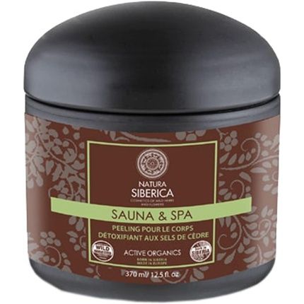 Natura Siberica Detox Body Salt Scrub With Cedar Extract 370Ml