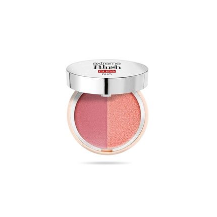 Pupa Milano Extreme Blush Duo 120 Radiant Caramel And Glow Spice For Women