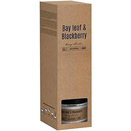 Bispol Leaf Bay & Blackberry Aroma Diffuser 50Ml - 7 Weeks Delicate Scent Of Laurel And Blackberry - Image 3