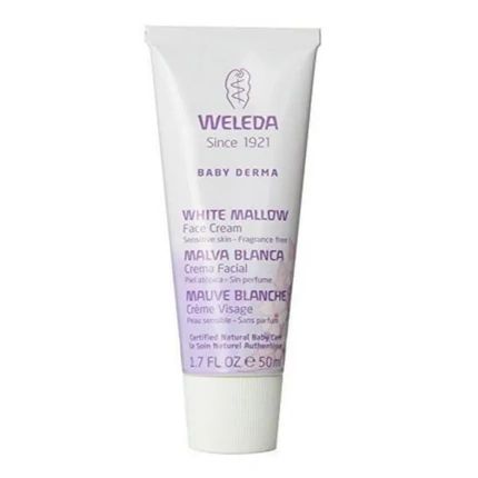 Weleda White Mallow Face Cream 50Ml Soothing Face Cream For Babies
