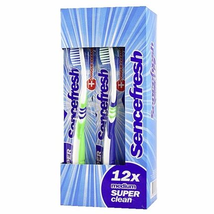 Sencefresh Toothbrush Precise Comfort Soft 12 Pieces Pack