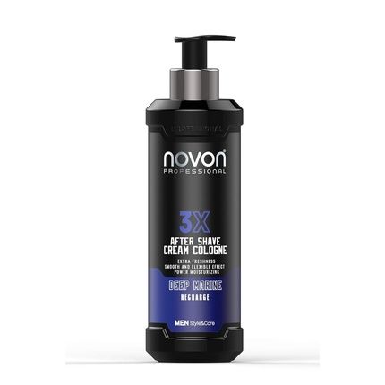 Novon Professional 3X Aftershave Cream Cologne Deep Marine 400Ml