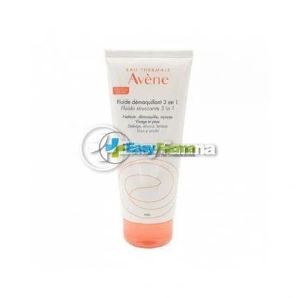 Avne Thermal Spring Water 3 In 1 Cleansing Fluid For Face And Eyes 200 Ml