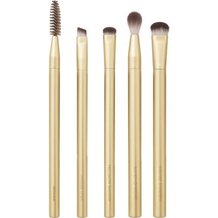 Ecotools Precious Metals Brightening Eye Set Eye Brush Kit 5 Piece Set
