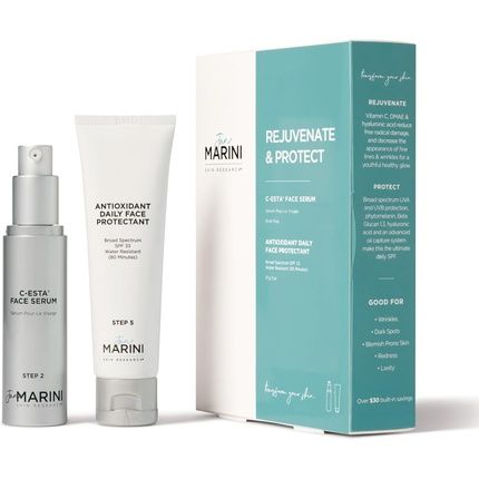 Jan Marini Rejuvenate And Protect Duo - Marini Physical Protectant Spf 45