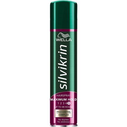 Wella Silvikrin Maximum Hold Hairspray 250Ml