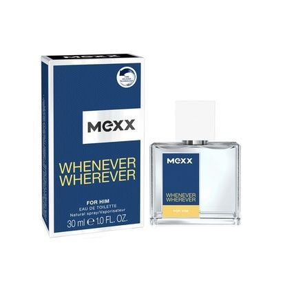 Mexx Whenever Wherever For Him Eau De Toilette Spray 30Ml
