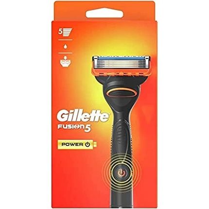 Gillette Fusion5 Power Men'S Shaver With Anti-Friction Blades
