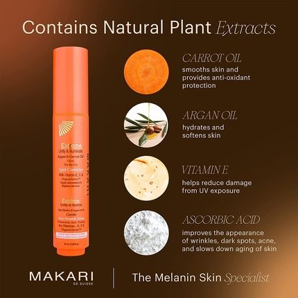 Makari Extreme Argan & Carrot Oil Spot Corrector Pen - Targeted Brightening - Image 3