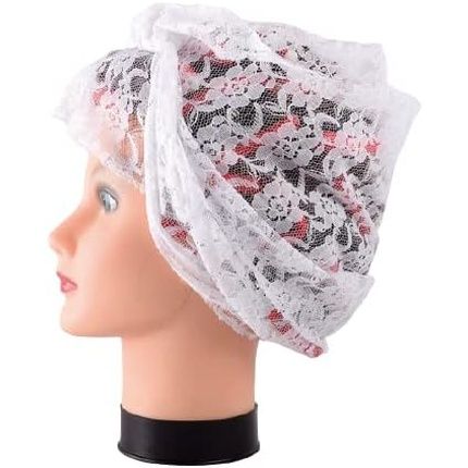 Bifull White Lace Hair Net