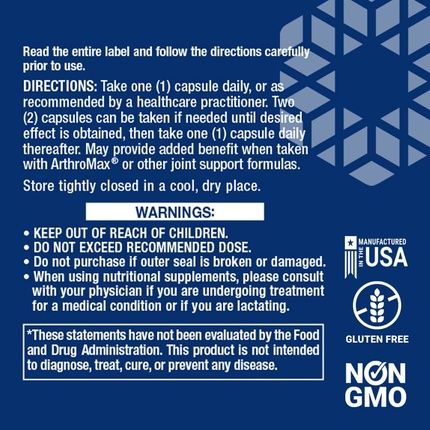 Life Extension Fast-Acting Joint Formula 30 Capsules - Image 3