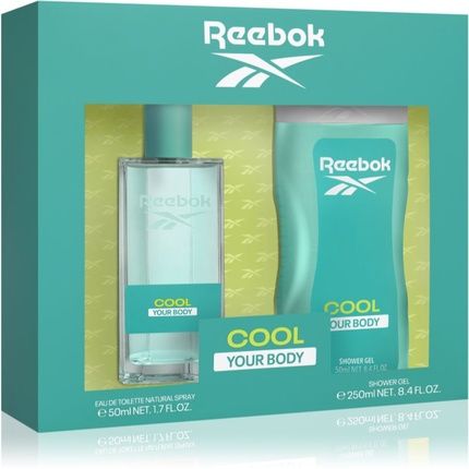Reebok Cool Your Body Eau De Toilette 50Ml Vapo + Shower Gel 250Ml