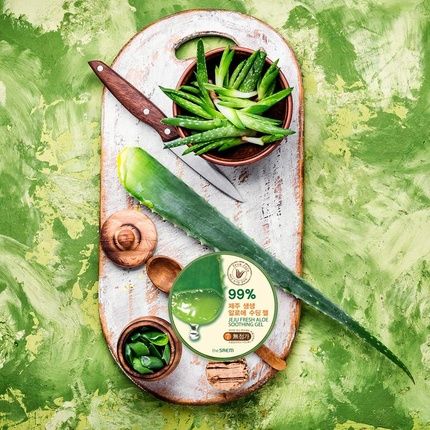 Organic Aloe Vera Gel With 100% Pure Aloe - Jeju Fresh Soothing Gel 99 - Image 3