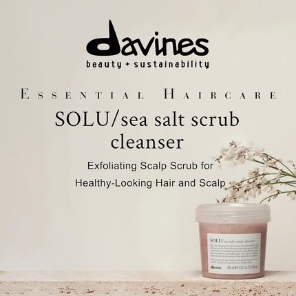 Davines Essential Hair Care Solu Sea Salt Scrub Cleanser 250Ml
