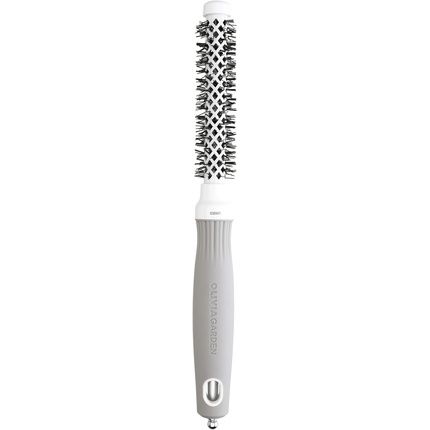 Olivia Garden Expert Blowout Shine Hairbrush White And Grey 15Mm