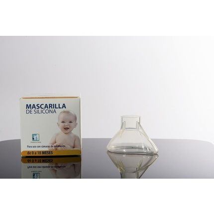 Pediatrics Universal Silicone Inhalation Mask For Ages 0 To 18 Months