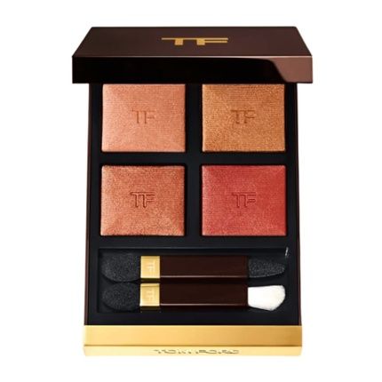 Tom Ford Eye Color Quad 41 Peach Dawn Shimmering Peach Golds Auburn 21 Oz 6G