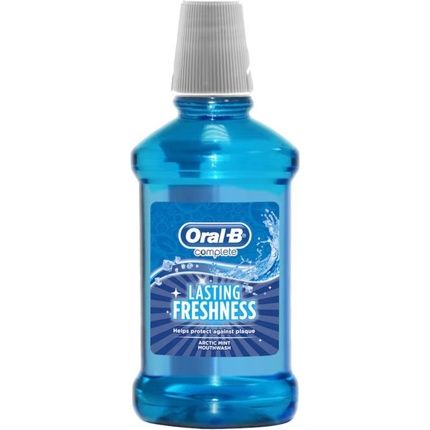 Oral B Complete Lasting Freshness Arctic Mint Mouthwash