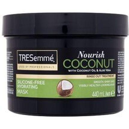 Tresemme Nourish Coconut Rinse-Out Hair Treatment With Coconut Oil And Aloe Vera Hydrating Mask 440Ml