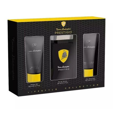 Tonino Lamborghini Prestigio Edt Spray 125Ml + Sg 100Ml + Asl 100Ml Set