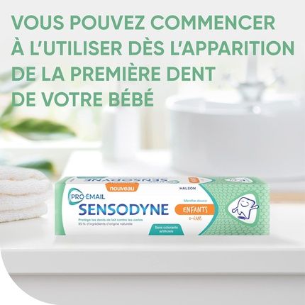 Sensodyne Pro-Enamel Toothpaste For Kids 0-6 Years - Image 3