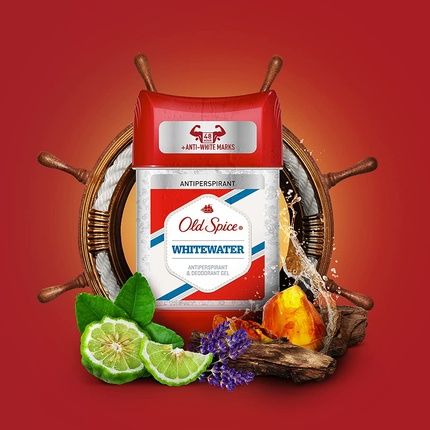 Old Spice Whitewater Deodorant Stick Antiperspirant Free Of Aluminum And Sulfates 70Ml - Image 3