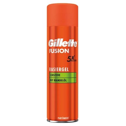 Gillette Fusion Shaving Gel 200Ml Sensitive Skin