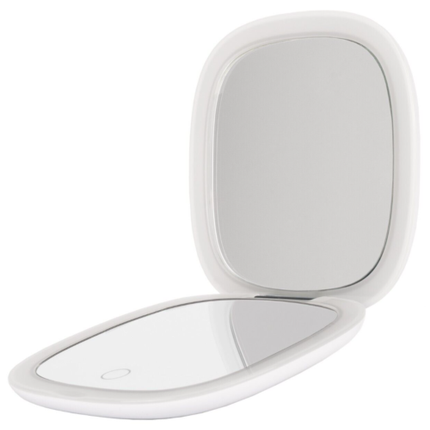 Hand Compact Mirror Pocket Mirror Humanas Hs-Pm01 With Illumination - Image 4