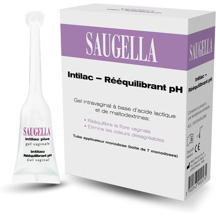 Saugella Intilac Gel Rebalancing Vaginal 7 Single Doses