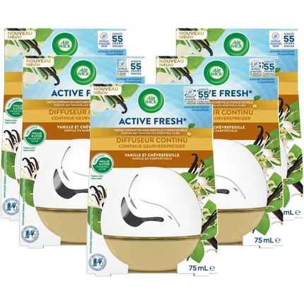Airwick Continu Active Fresh Fragrance Dispenser Vanilla 75Ml
