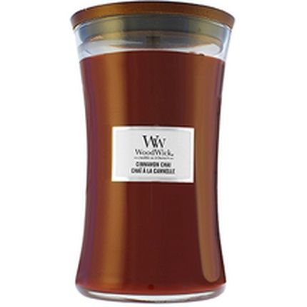 Woodwick Cinnamon Chai Vase Scented Candle 275 G