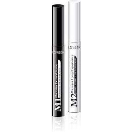 Lovren Mascara M2 Long Experience Long Lasting Nickel And Paraben Free Dermatologically Ophthalmologically Tested Water Resistant Black 10Ml